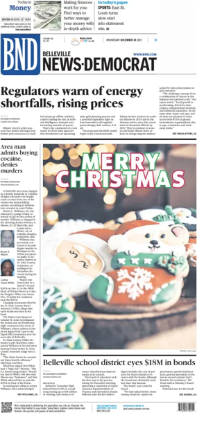 Cover of Belleville News-Democrat