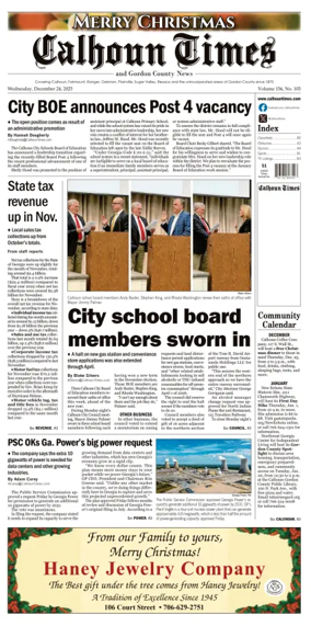 Cover of Calhoun Times