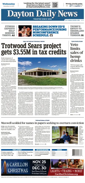 Cover of Dayton Daily News