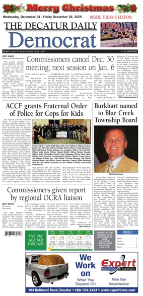 Cover of The Decatur Daily Democrat