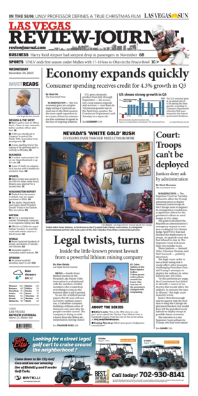 Cover of Las Vegas Review-Journal