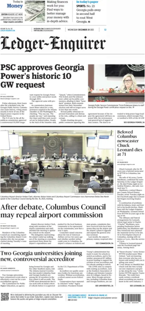 Cover of Ledger-Enquirer