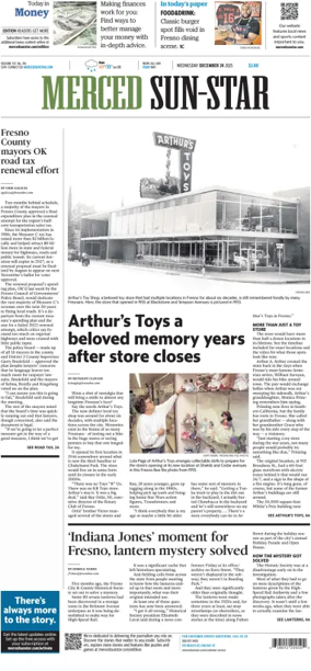 Cover of Merced Sun-Star