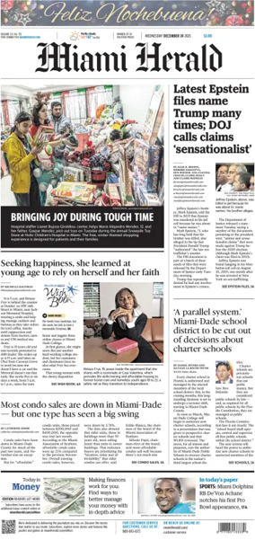 Cover of Miami Herald