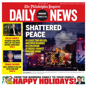 Cover of Philadelphia Daily News