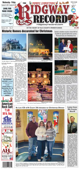 Cover of Ridgway Record