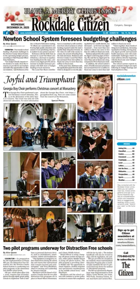 Cover of Rockdale Citiizen