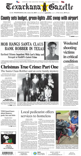 Cover of Texarkana Gazette