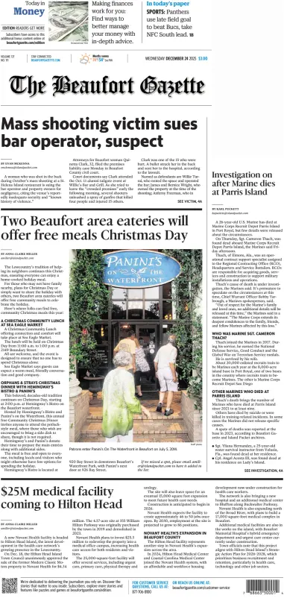 Cover of The Beaufort Gazette