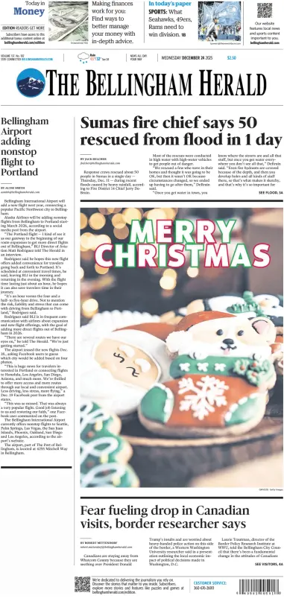 Cover of The Bellingham Herald