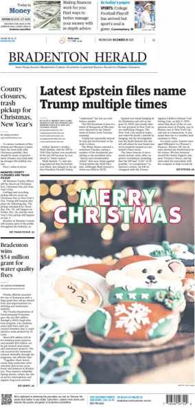 Cover of The Bradenton Herald