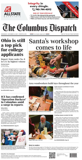 Cover of The Columbus Dispatch