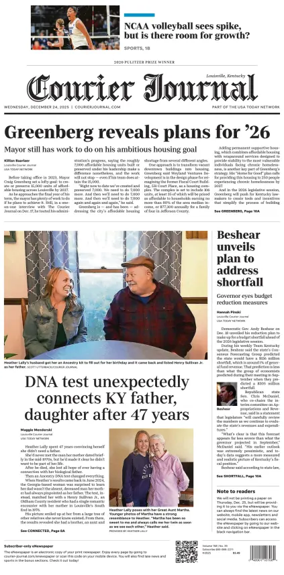 Cover of The Courier-Journal (Louisville)