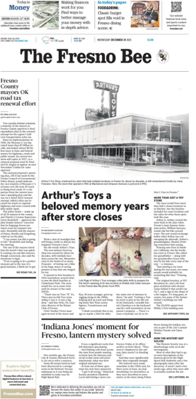 Cover of The Fresno Bee