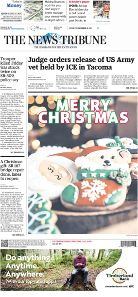 Cover of The News Tribune