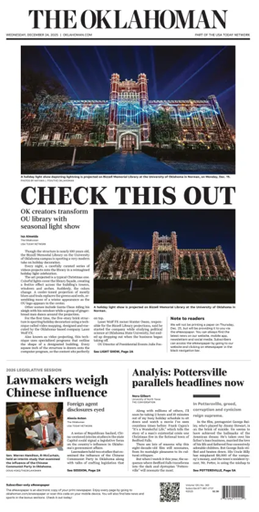 Cover of The Oklahoman