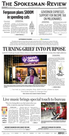 Cover of The Spokesman-Review (Spokane)