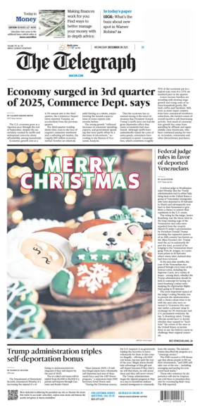 Cover of The Telegraph (Macon)