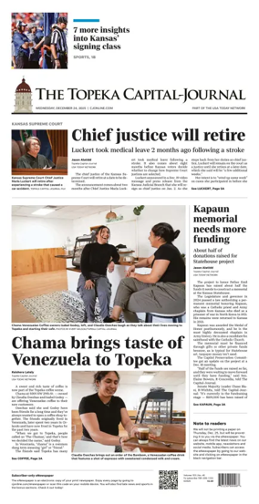 Cover of The Topeka Capital-Journal