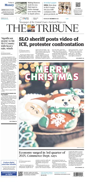 Cover of The Tribune (SLO)