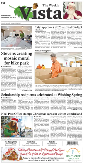 Cover of The Weekly Vista