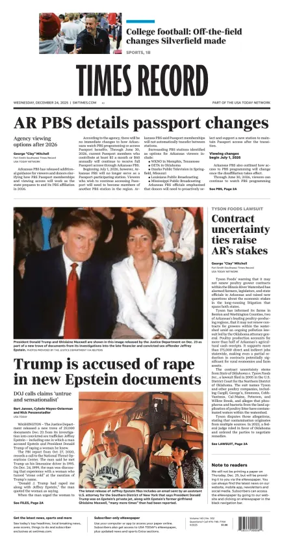 Cover of Times Record (Ft. Smith Southwest)