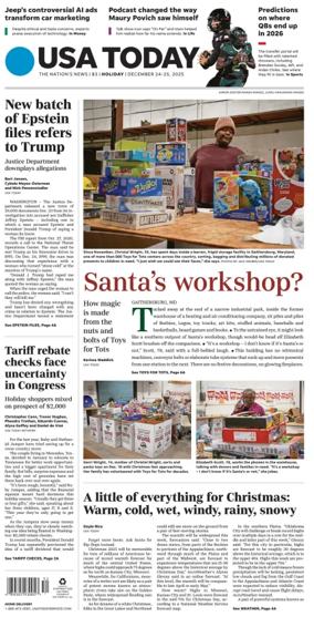 Cover of USA TODAY US Edition