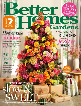 Cover of Better Homes and Gardens (Australia)