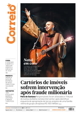 Cover of Correio da Bahia