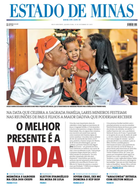 Cover of Estado de Minas (Brazil)