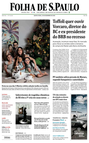 Cover of Folha De S.Paulo
