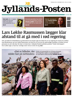 Cover of Jyllands-Posten