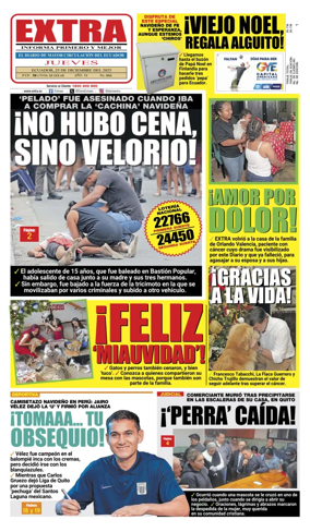 Cover of Diario Extra
