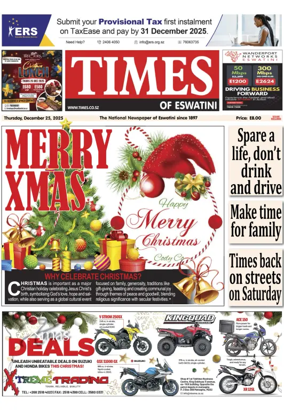 Cover of Times of Eswatini
