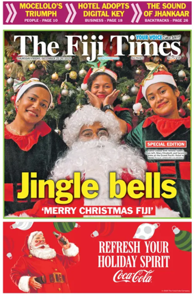 Cover of The Fiji Times