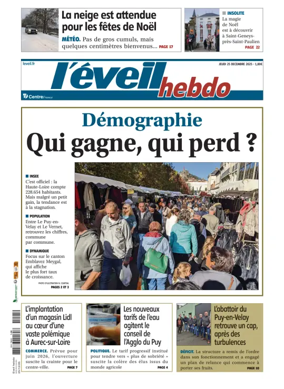 Cover of L'Eveil Hebdo