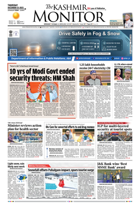 Cover of Kashmir Monitor