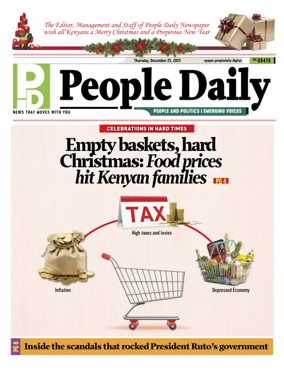 Cover of People Daily ePaper