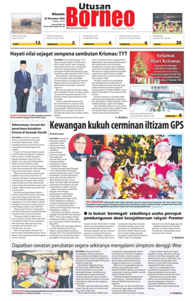 Cover of Utusan Borneo (Sarawak)