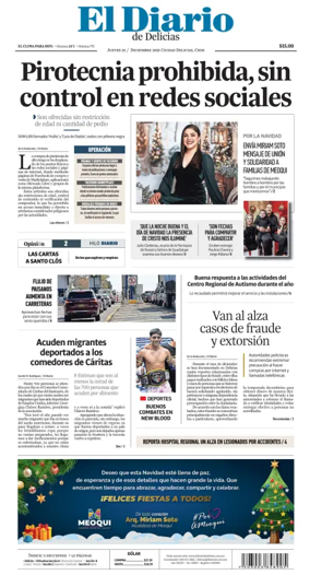 Cover of El Diario de Delicias