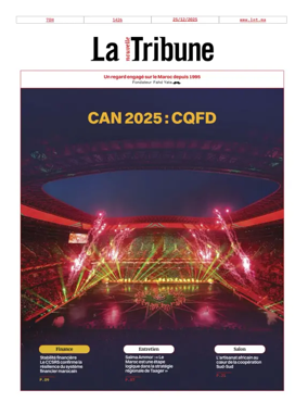 Cover of La Nouvelle Tribune