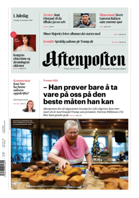 Cover of Aftenposten