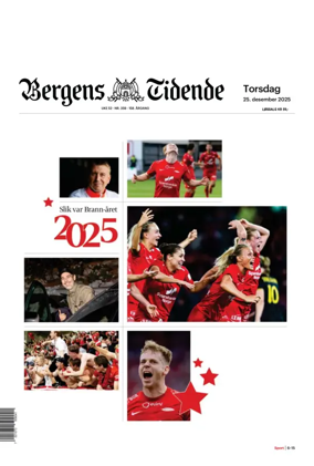 Cover of Bergens Tidende