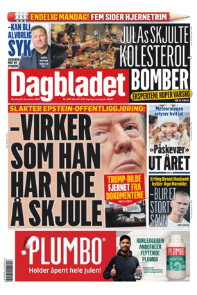 Cover of Dagbladet