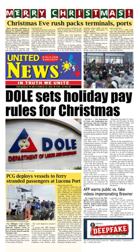 Cover of United News - English Edition