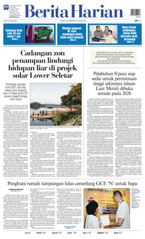 Cover of Berita Harian