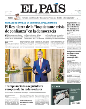 Cover of El País (Catalunya)