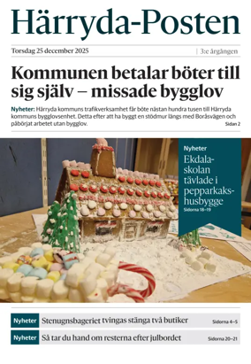 Cover of Harryda-Posten