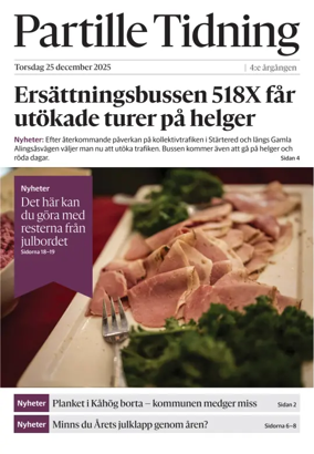 Cover of Partille Tidning