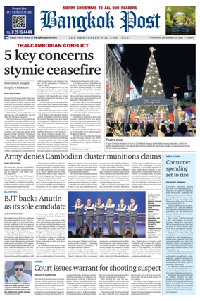 Cover of Bangkok Post